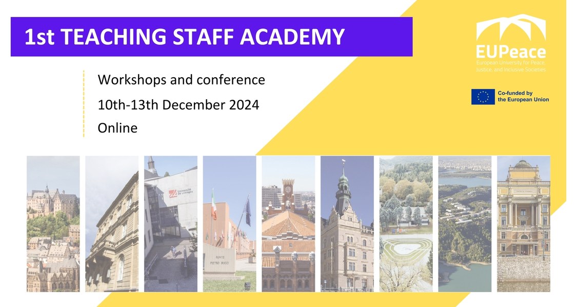 Flyer for the Teaching Staff Academy 2024 including dates