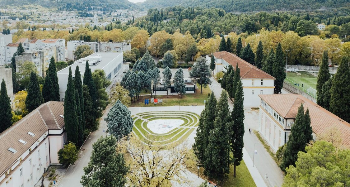 Campus of the University of Mostar