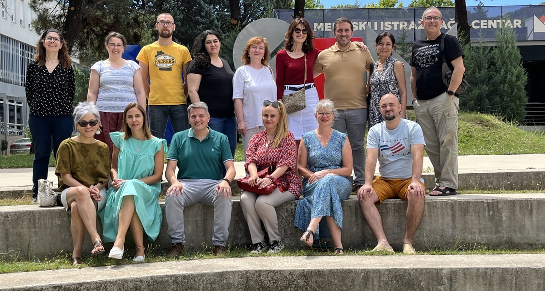 Group Picture of Members of WP3 Meeting in Mostar